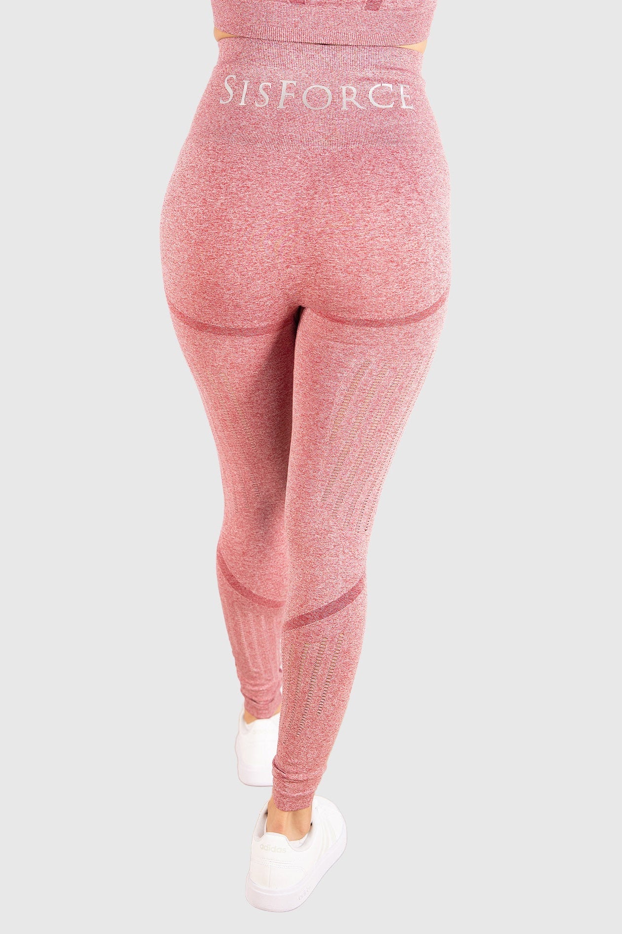 The Momentum Leggins - Blush Red